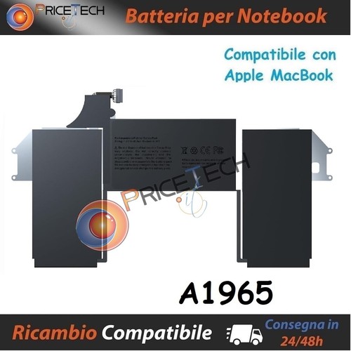 Batteria macbook air a1965 - air,